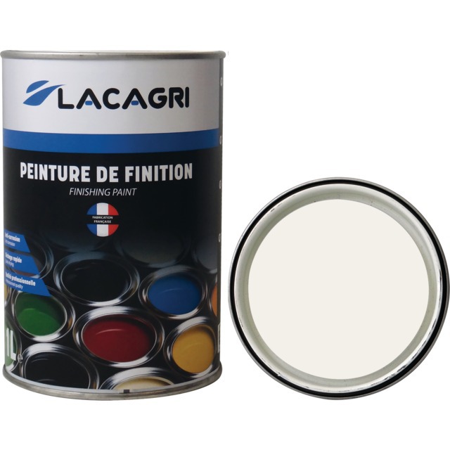 Peinture de Finition Blanc Brillant POT 1L Lacagri référence fournisseur 1676451